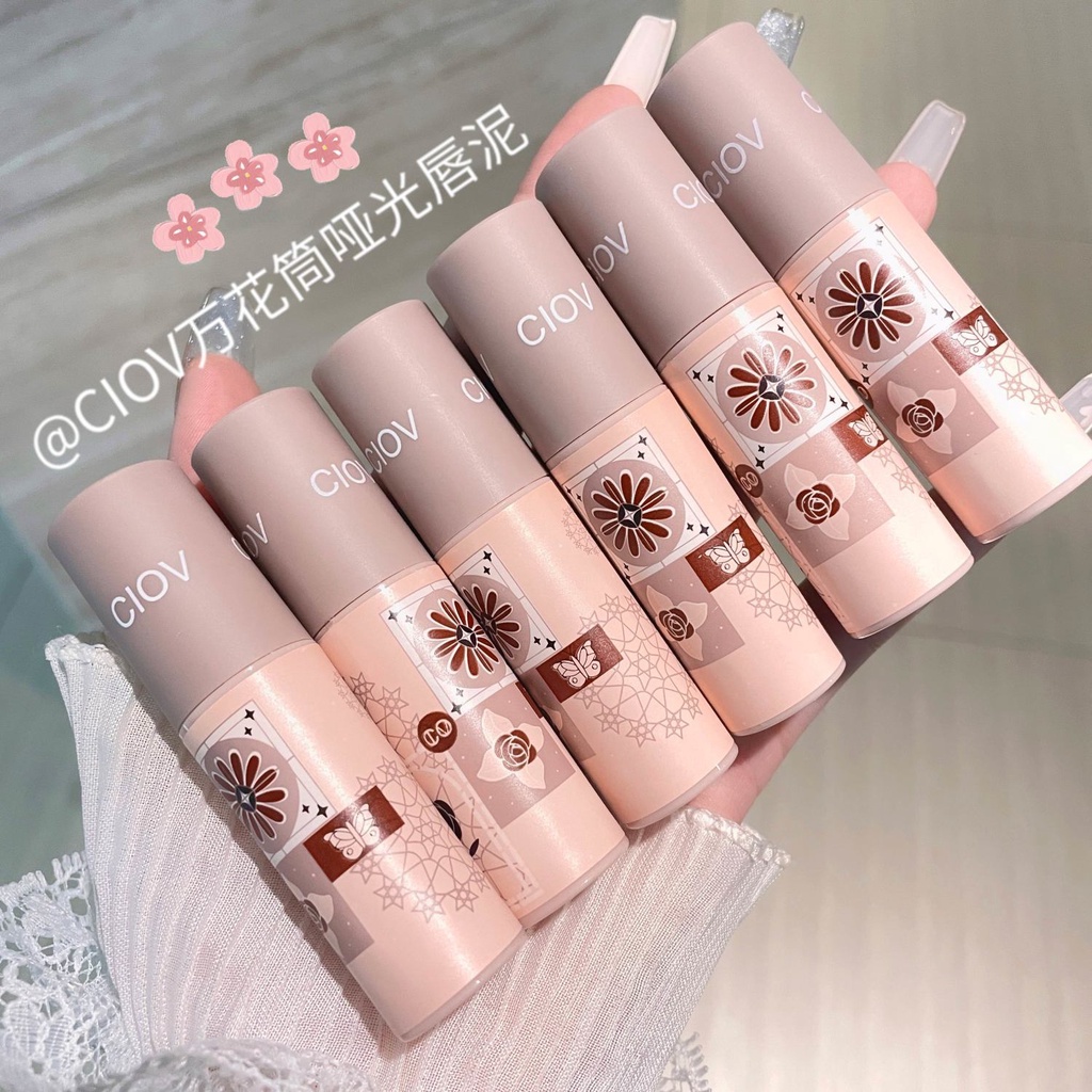 Son Môi CIOV Chống Thấm Nước Màu Sắc Thời Trang