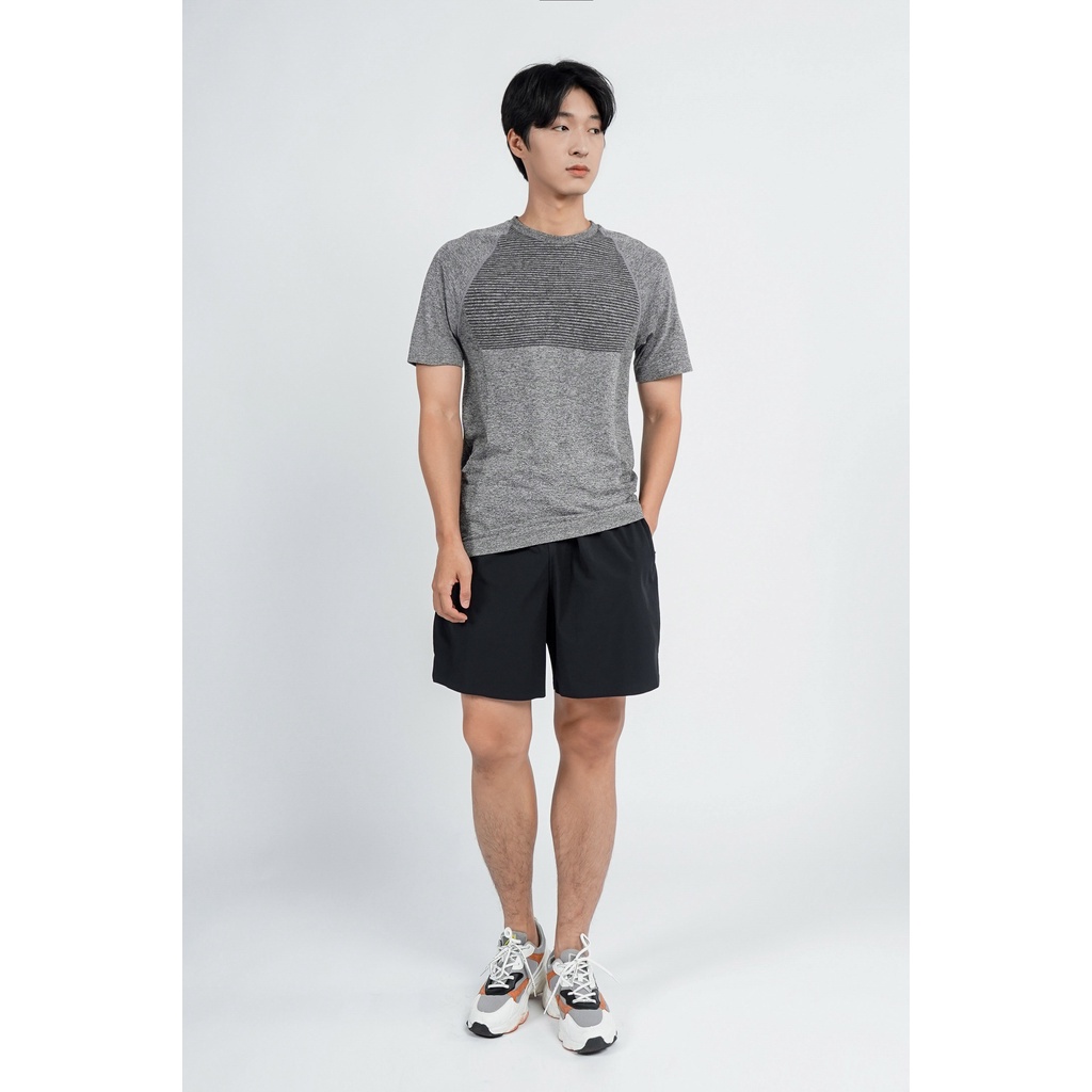 Áo Thun Thể Thao Nam Tay Ngắn Phối Màu Form Slim - Routine 10F21TSSA001