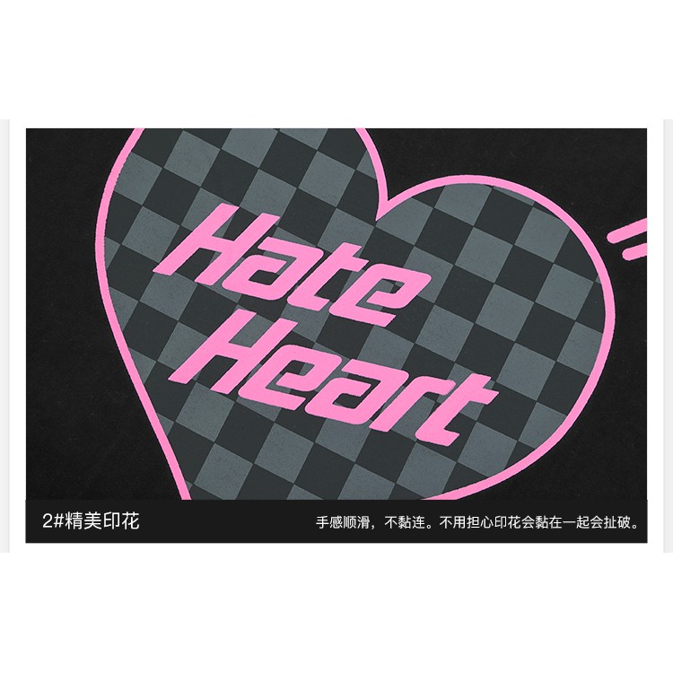 Áo phông Nelly Heybig ngắn tay - Hate Heart