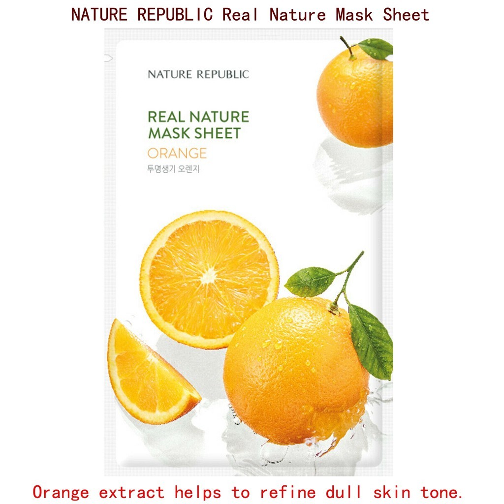 (Hàng Mới Về) Mặt Nạ Rau Củ Nature Republic 14 Loại Tùy Chọn | BigBuy360 - bigbuy360.vn