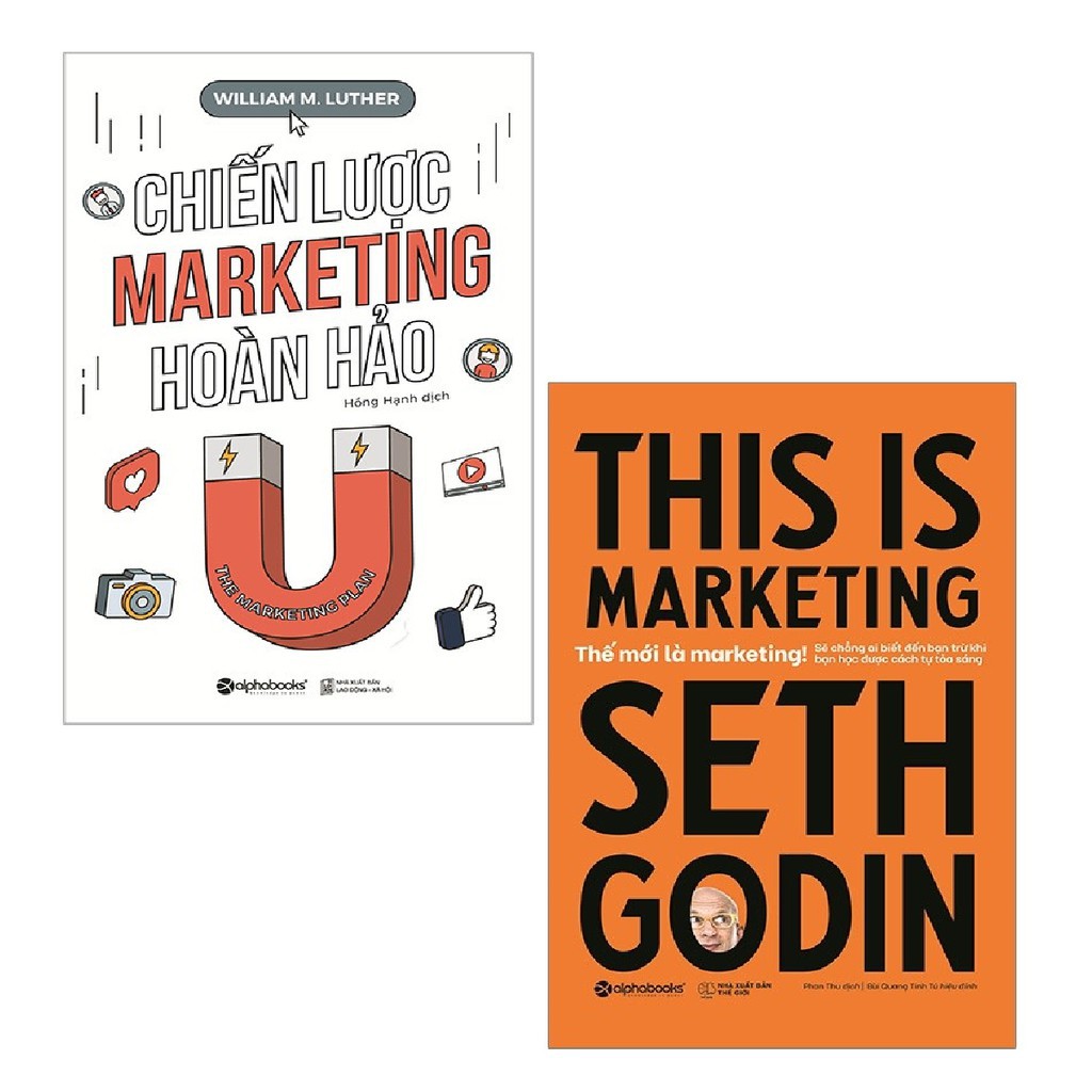 Sách - Combo Chiến lược Marketing hoàn hảo + Thế mới là Marketing [AlphaBooks]
