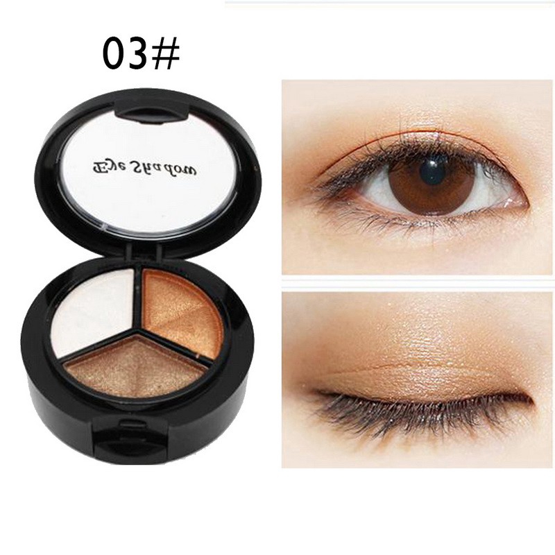 【Pay On Place】 3 Colors Natural Eyeshadow Cosmetic Makeup Palette | BigBuy360 - bigbuy360.vn