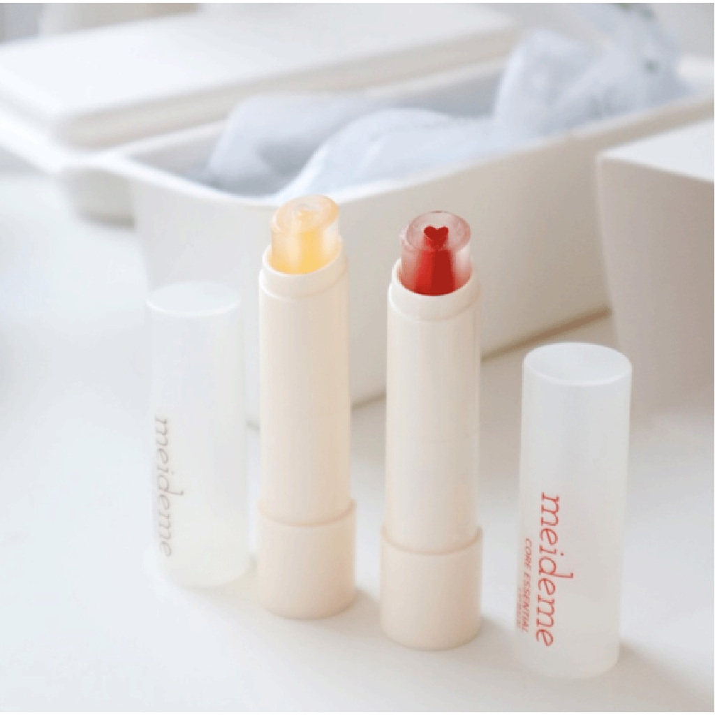 Son dưỡng môi thuần chay Meideme tinh chất hoa dâm bụt vàng