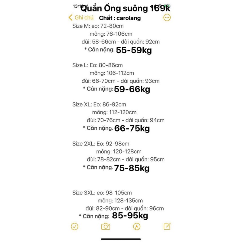 Bigsize: Quần ống suông khoá kéo bên sườn hách dáng siêu xinh