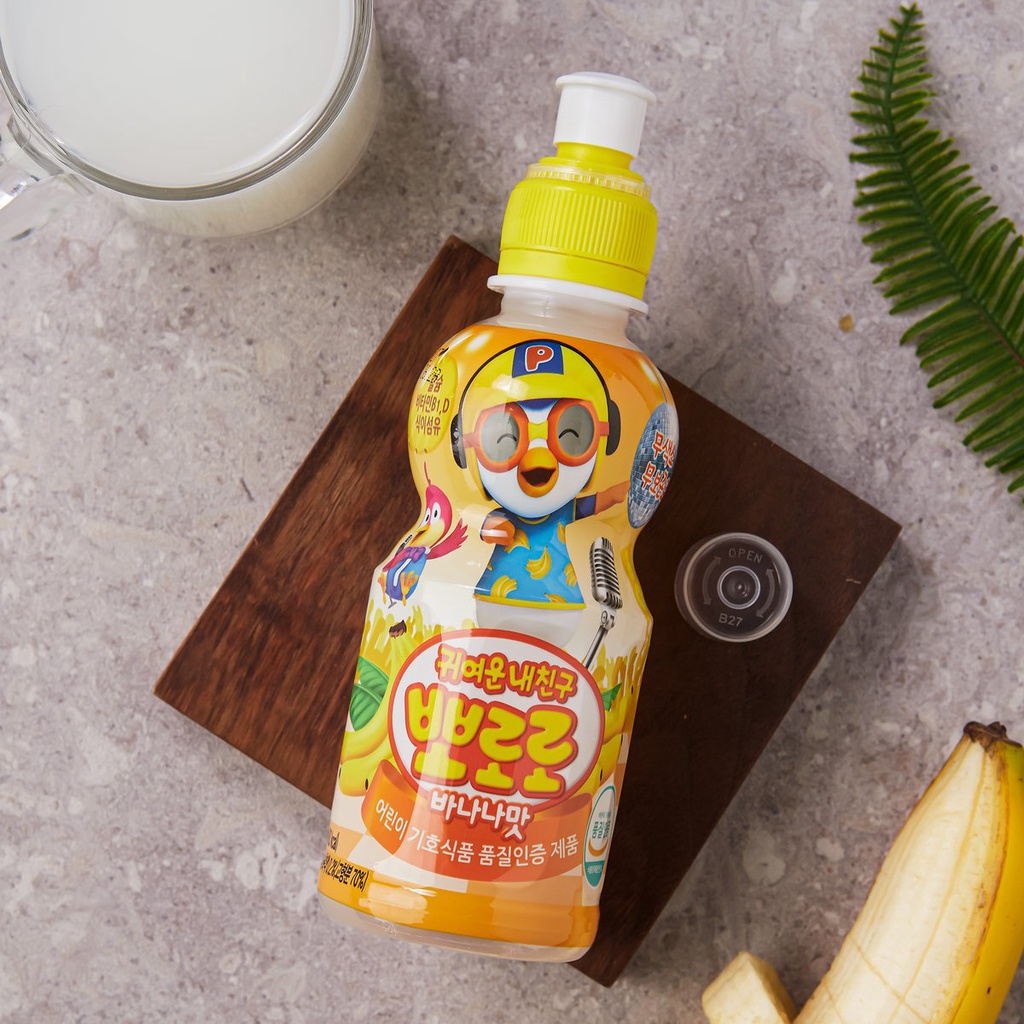 Nước trái cây Paldo Pororo chai 235ml (5 vị)