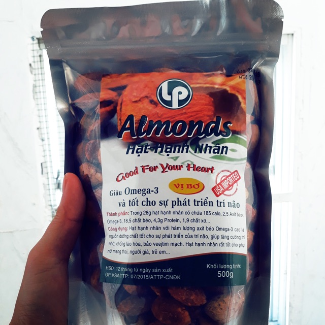 Hạnh Nhân Bơ Almonds