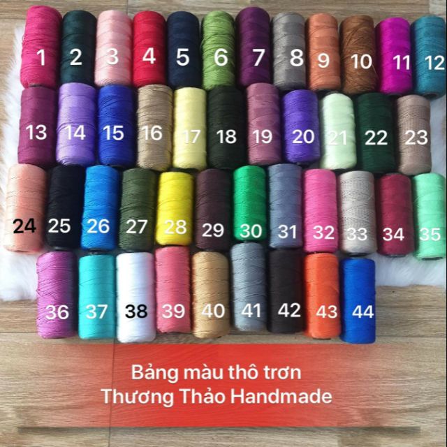 Combo sợi thô móc túi