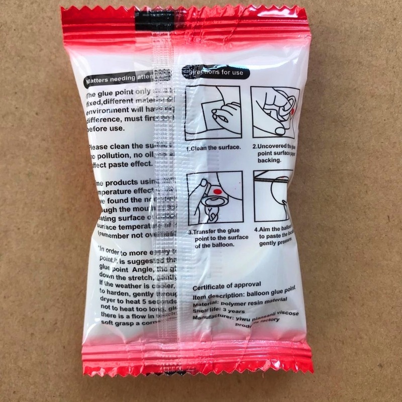 Set 100 Băng Keo Hai Mặt Cố Định Bong Bóng