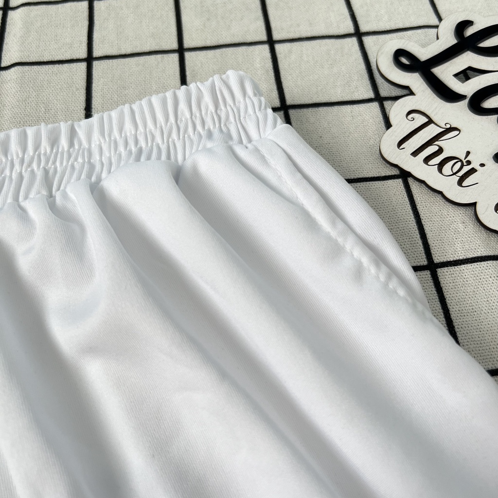 Quần Short Lửng Trơn -Lapi VN ,FREESIZE đến 70kg,Nam Nữ Đều Mặc Được, Chất Thun Thể Thao Thoáng Mát, Đồ Mặc Nhà