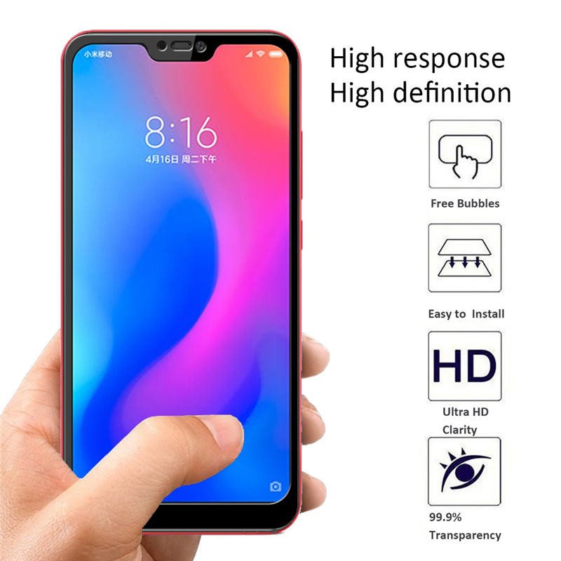 2 Kính Cường Lực Bảo Vệ Toàn Màn Hình Cho Xiaomi Mi A2 lite MiA2 A2lite