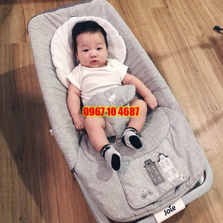 Ghế rung trẻ em Joie Dreamer petite city ,starry night, flower forever, sản phẩm thích hợp cho bé từ sơ sinh đến 15kg
