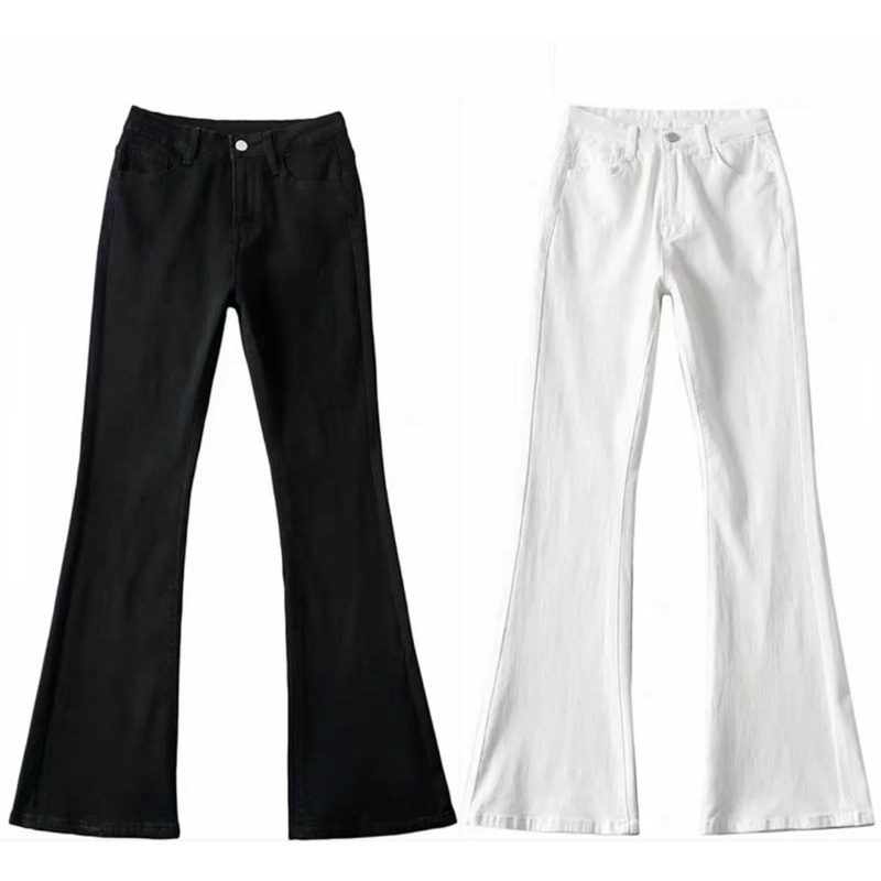 Quần jean ống loe chất co giãn | BigBuy360 - bigbuy360.vn