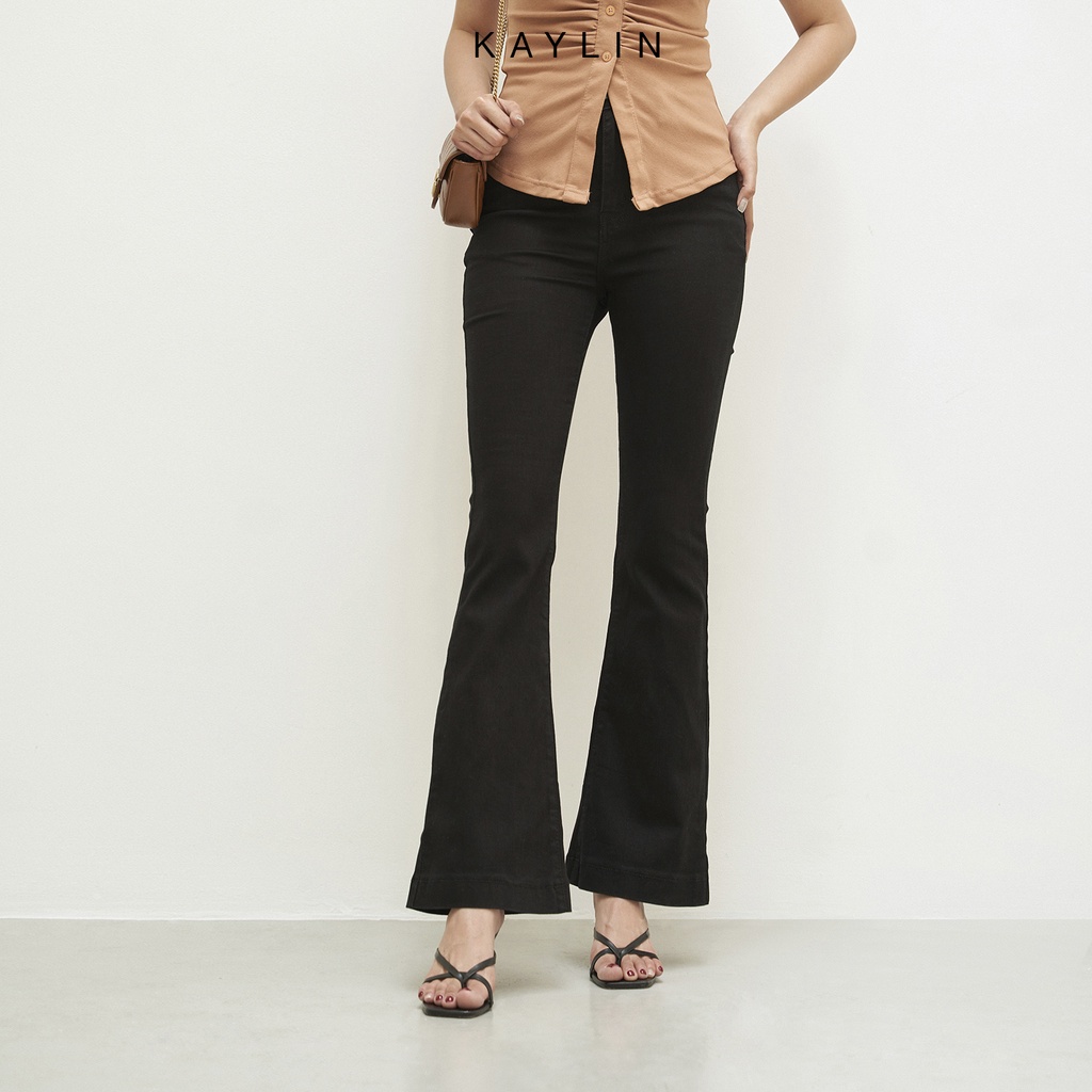 Quần Jean nữ ống loe thời trang KAYLIN - N1631
