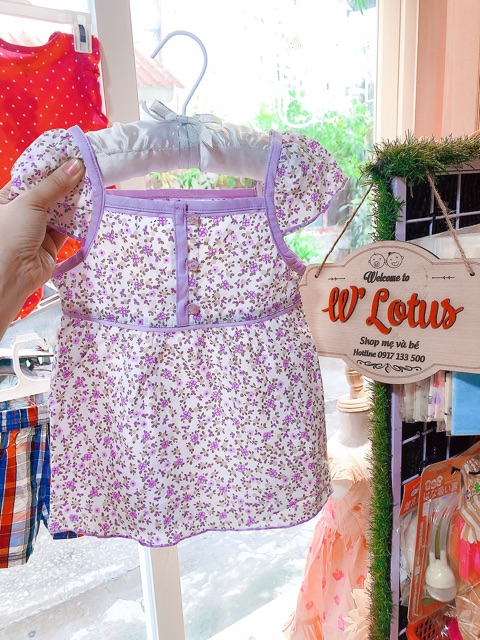 [ XUẤT XỊN ] Áo váy baby xuất dư xịn cho bé gái size 12-24m