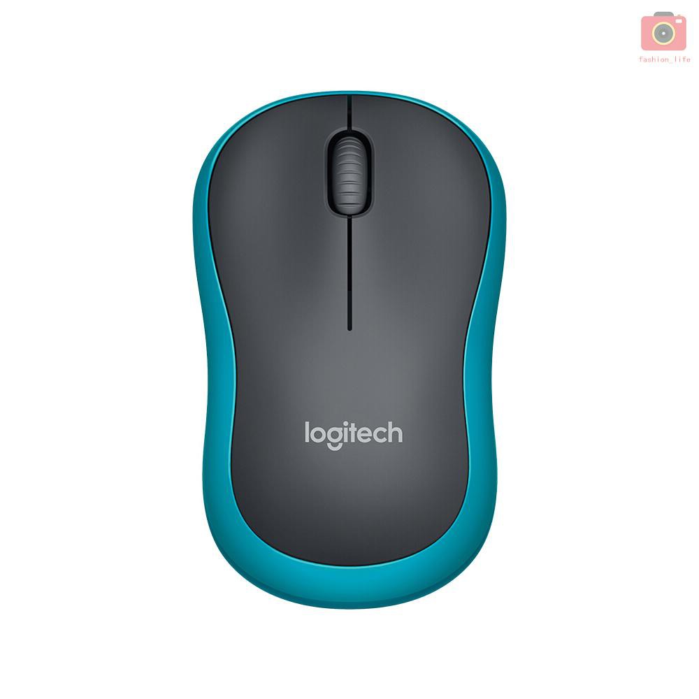 Chuột không dây logitech m185 2.4g màu xám không gây ồn cao cấp