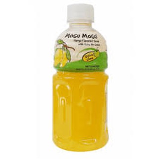 Lóc 6 chai nước trái cây với thạch dừa mogo mogo vị xoài