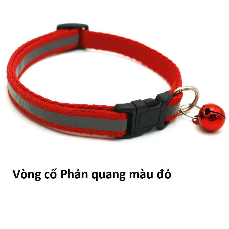 (3 loại) Vòng cổ chó mèo cao cấp dùng cho thú cưng từ 1 5kg (chọn màu)