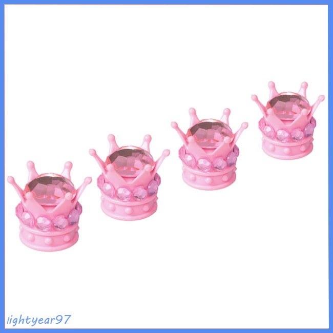 [COD] Nắp Van Khí Bánh Xe Hơi Kiểu Vương Miện Phổ Biến Chống Bụi