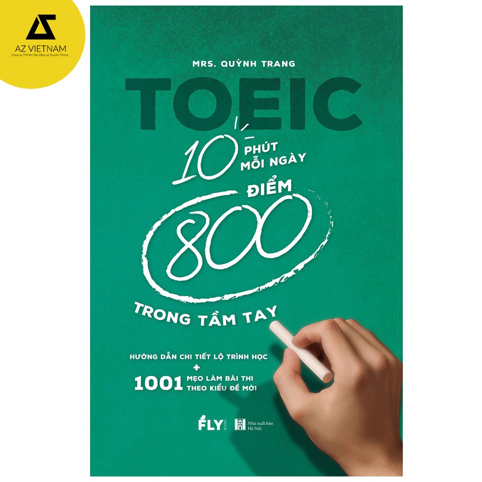 Sách - TOEIC 10 phút mỗi ngày 800 điểm trong tầm tay