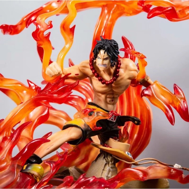 (Hết hàng) Mô hình One Piece - Mô hình Portgas Ace Loại Lớn 39cm