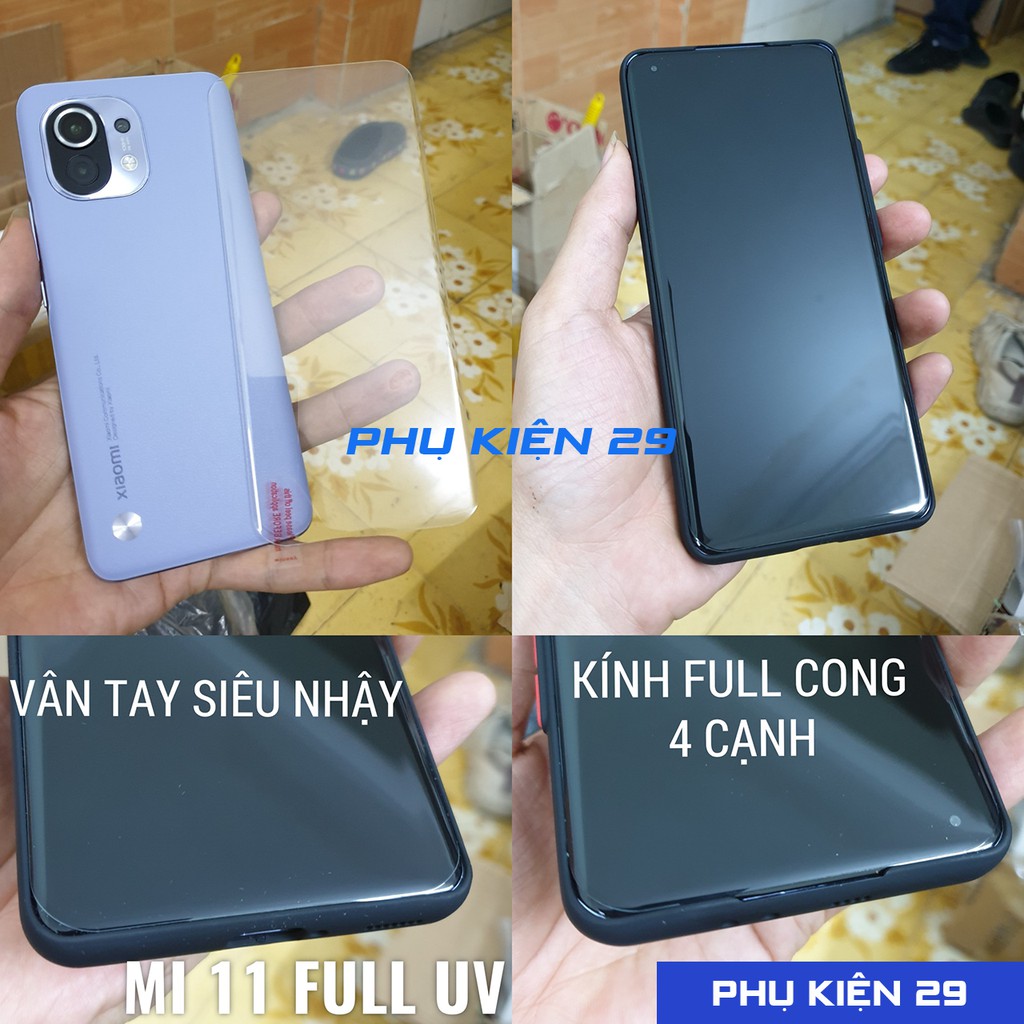 Kính cường lực FULL màn FULL keo UV BULLETPROOF cao cấp