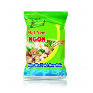 BỘT NÊM CHAY NẤM BÀO NGƯ VÀ RONG BIỂN  NUTRICOOK GÓI 400 GRAM