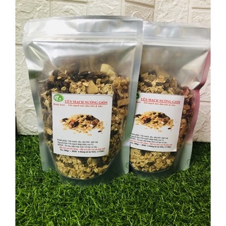 1kg Yến mạch sấy mật ong Mix Dừa khô, Nho