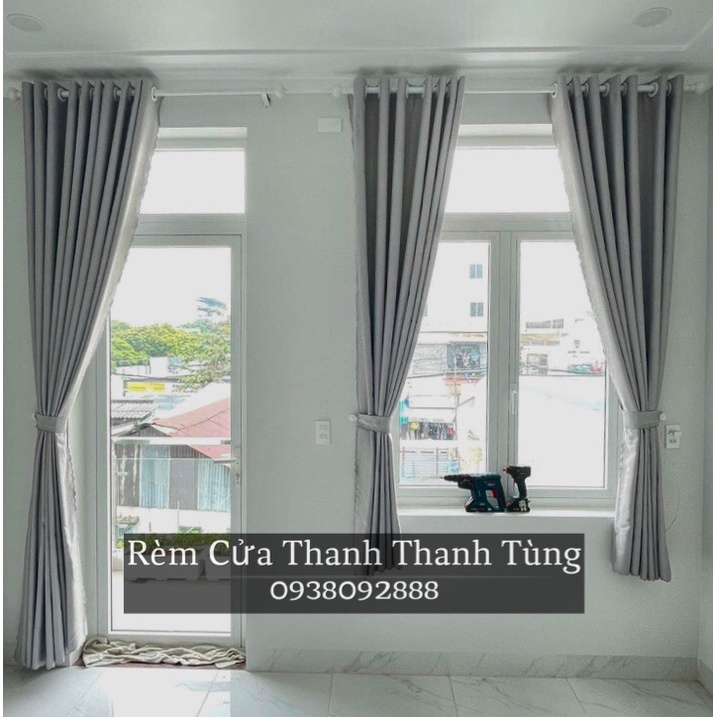 Rèm Cửa, Màn Cửa Gấm Mịn Chống Nắng, Cản Sáng Chất Lượng Cao - May Theo Yêu Cầu