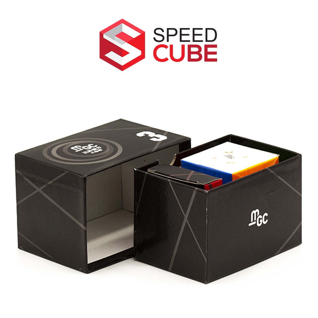 Rubik 3x3 YJ MGC V2 Có Nam Châm Stickerless/Viền đen (Hãng mod) - Shop Speed Cube