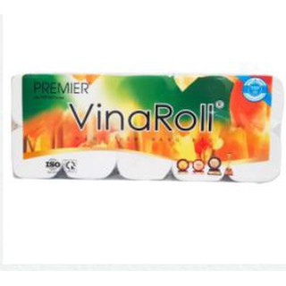 giấy vệ sinh vinaRoll ( 10 cuộn, không lõi)