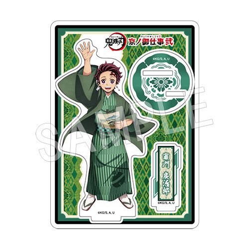 (K2) Standee KIMETSU NO YAIBA Thanh Gươm Diệt Quỷ acrylic anime mica chibi trang trí trưng bày mô hình