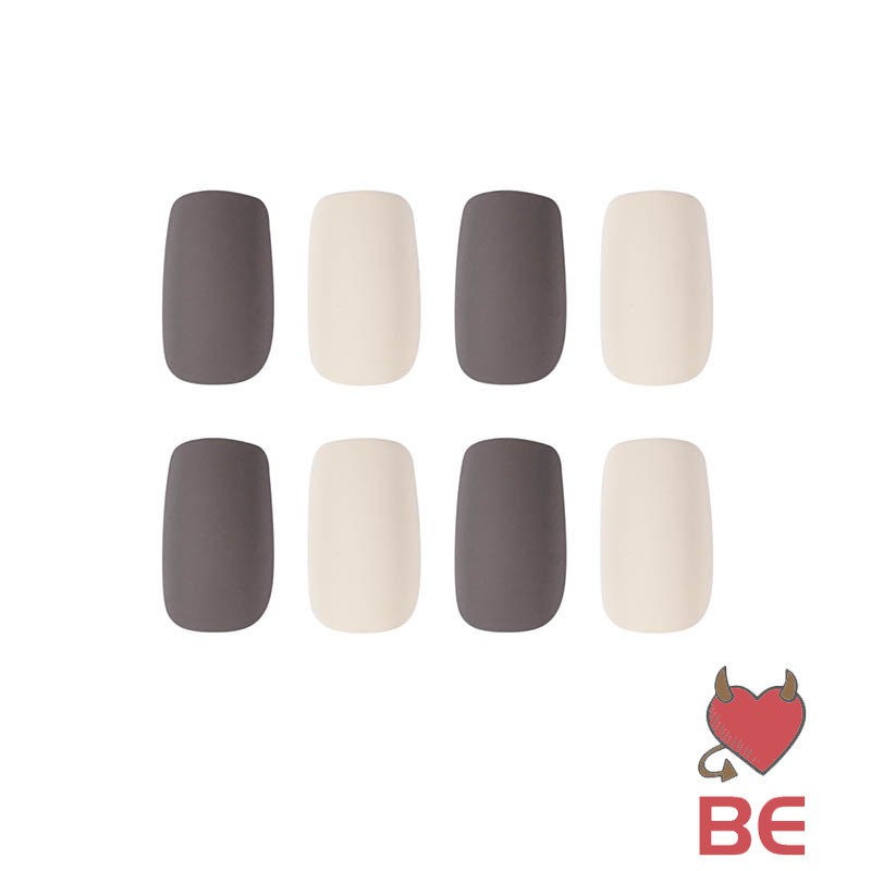 YADORNOS Set 24 móng tay giả thiết kế sành điệu hợp thời trang