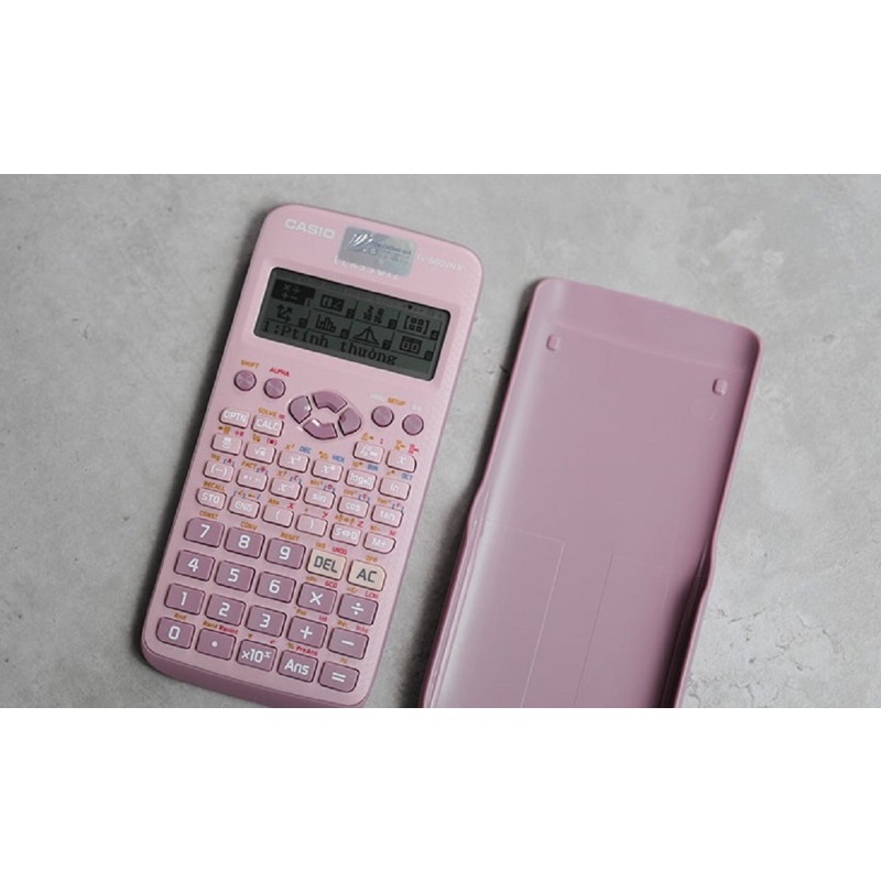 Máy tính Casio FX 580 VNX Màu Hồng - Bảo hành 7 năm