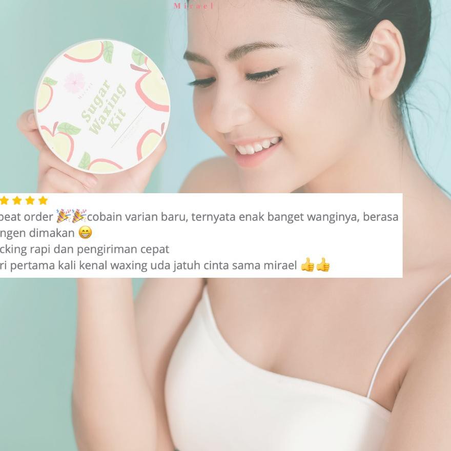 (Hàng Mới Về) Bộ Dụng Cụ Wax Lông Hình Quả Táo Mirael
