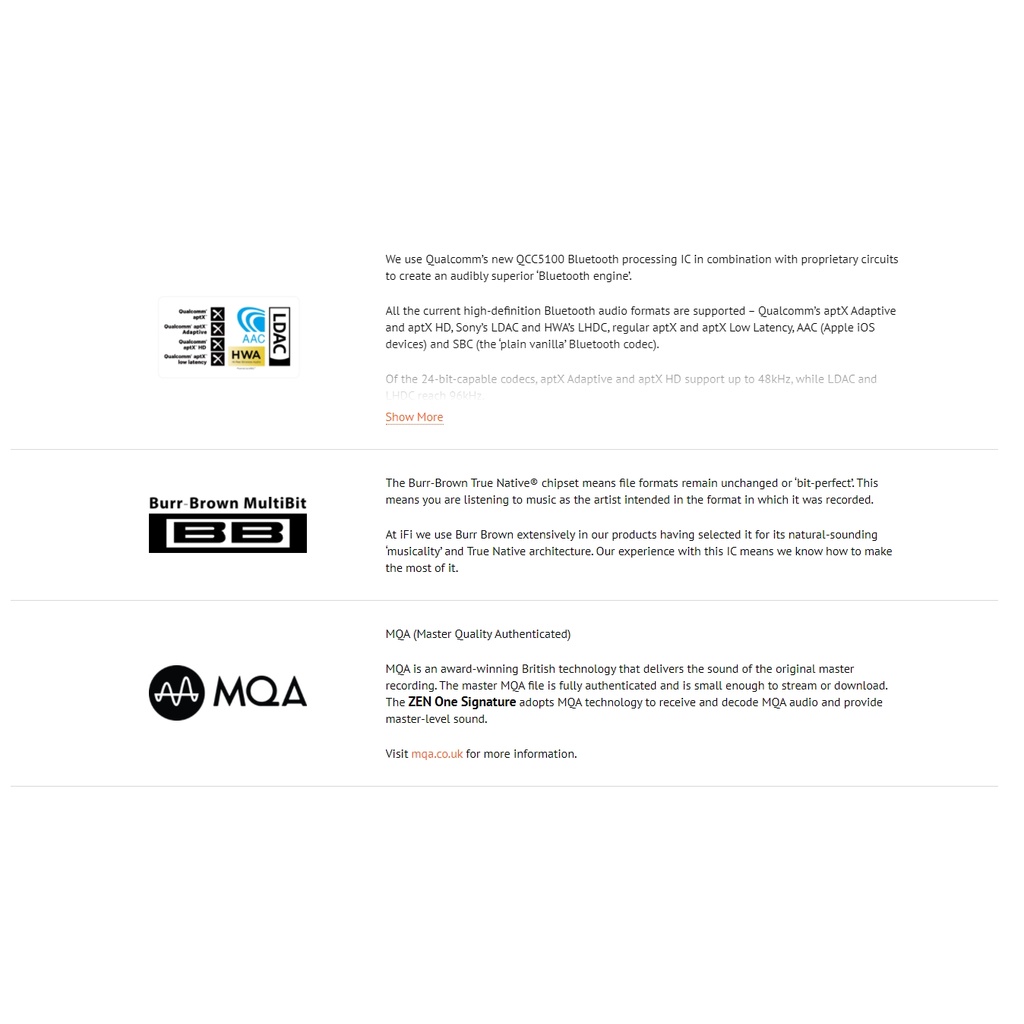 Bluetooth DAC iFi Zen One Signature