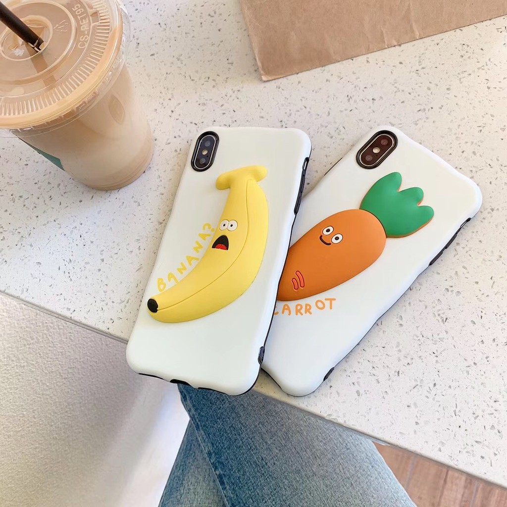 ốp lưng hình trái cây xinh xắn cho điện thoại iphone xr xsmax i7 ix i8 i6 6splus | BigBuy360 - bigbuy360.vn