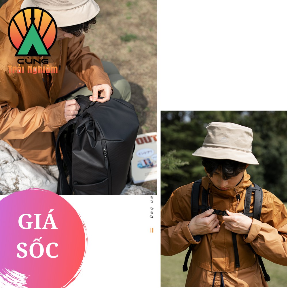 [CHÍNH HÃNG] Balo chống sốc Laptop, Đi làm Đi học Đi chơi Du Lịch Dã Ngoại 25L Naturehike NH20BB001