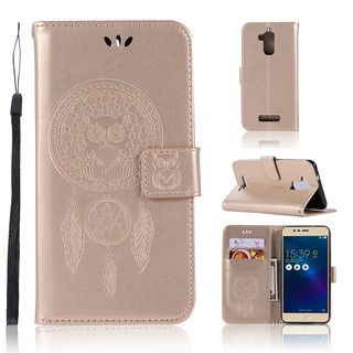 Bao da đựng điện thoại có nắp gập cho ASUS Zenfone ZC520TL