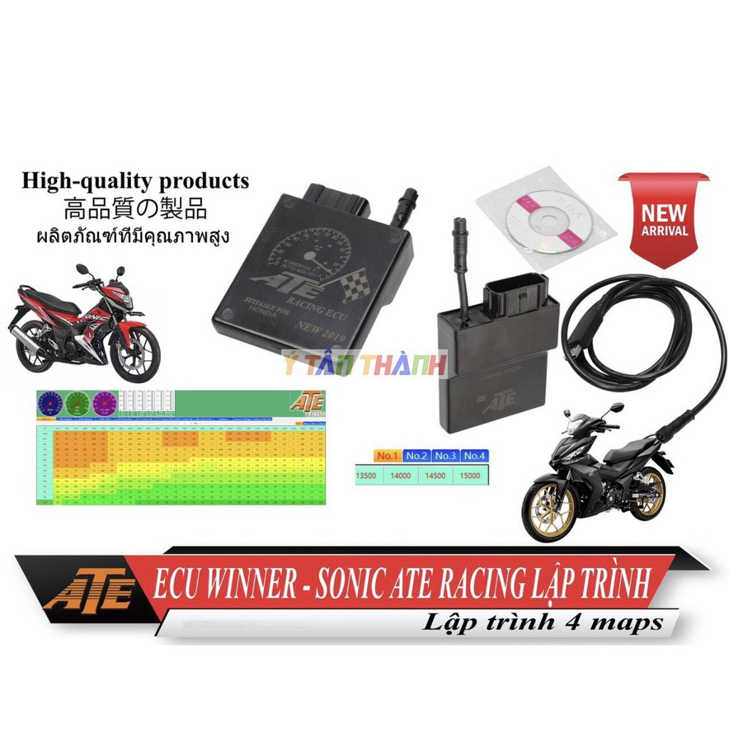 ECU sonic 150 lập trình