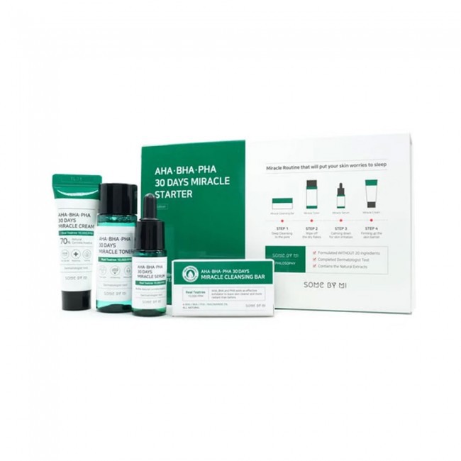 (Hàng Mới Về) Bộ Mỹ Phẩm 30 Ngày Aha.Bha.Pha 30ml + Serum 10ml + Kem Tẩy 20g + Kem 25g | BigBuy360 - bigbuy360.vn