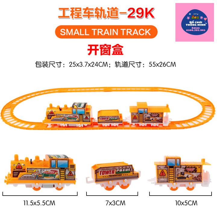 Hộp đồ chơi đường ray xe lửa tàu hỏa Thomas dùng pin AA