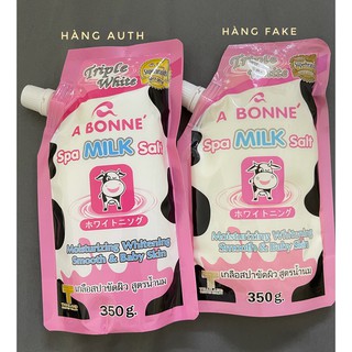 Muối abone Muối tắm sữa bò tẩy tế bào chết Thái Lan 350gr