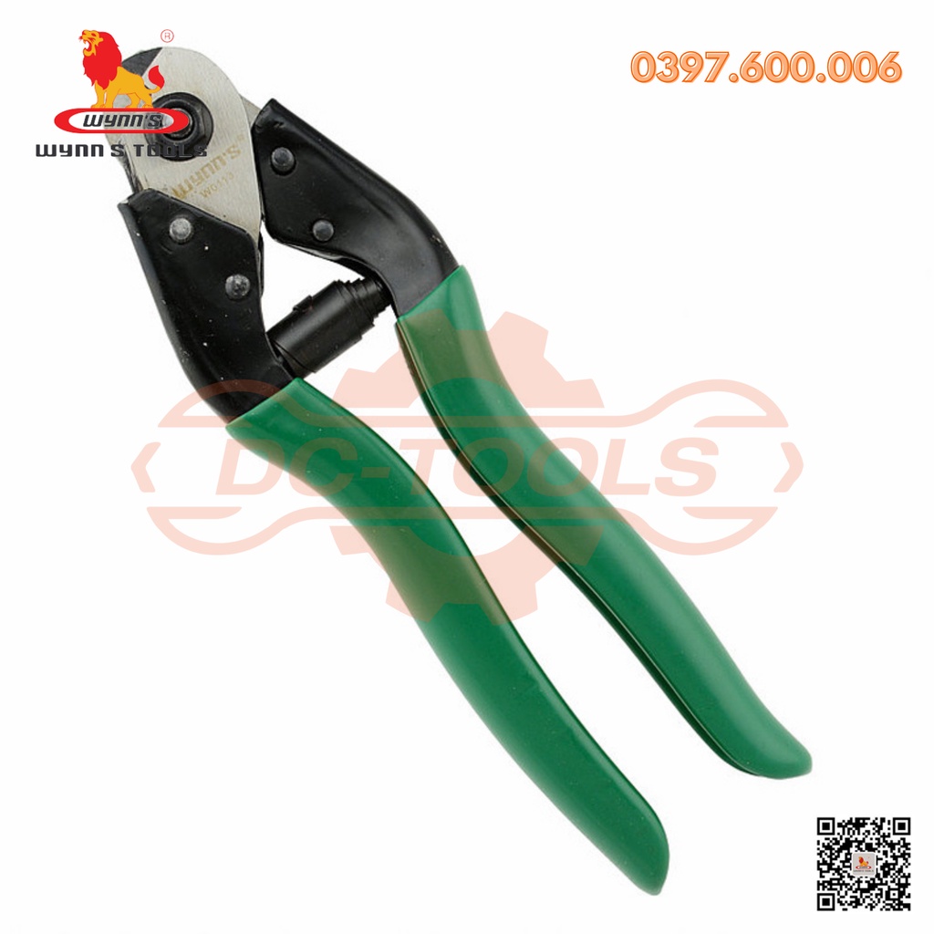 KÌM CẮT CÁP, KÌM CẮT (WYNN'S) - W0113 - 200mm CHÍNH HÃNG DC TOOLS (GIÁ SỈ)