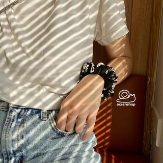 Ốc Sên Shop - Scrunchie hoa cúc mềm