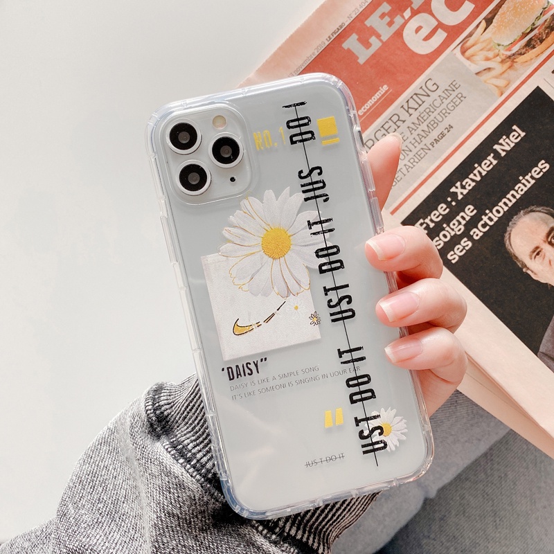 Ốp lưng iphone gd hoa daisy trong 5/5s/6/6plus/6s/6splus/7/7plus/8/8plus/x/xr/xs/11/12/pro/max/plus/ - Sale Sốc B3-2