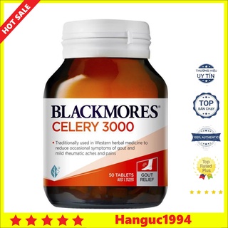 Blackmores celery 3000mg - viên uống phòng bệnh và hỗ trợ giảm gout 50 viên