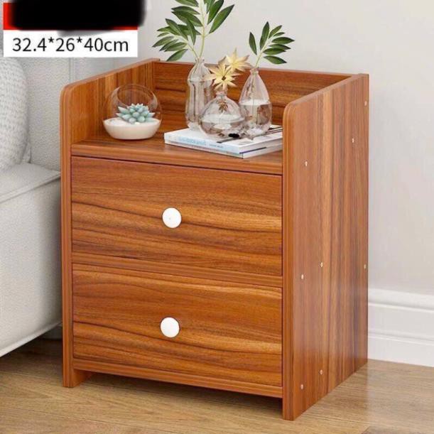 [FREESHIP 50K] Hộc Tủ Đầu Giường, Kệ Tủ Đầu Giường Gỗ Ép MDF 2 Ngăn Kéo, Nhỏ Gọn Siêu Tiện Dụng Cho Căn Phòng Của Bạn