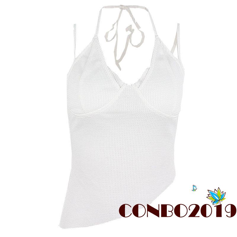 Áo không tay thoáng khí màu sắc đơn giản cho nữ