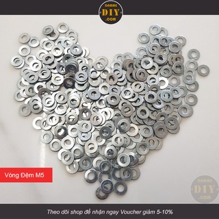 Bộ 50 vòng đệm, long đền m4 m5 m6 dùng cho bu lông đai ốc m4 m5 m6