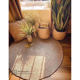 (Giá rẻ,hàng đẹp) Thảm cói trải sàn - chụp hình, decor